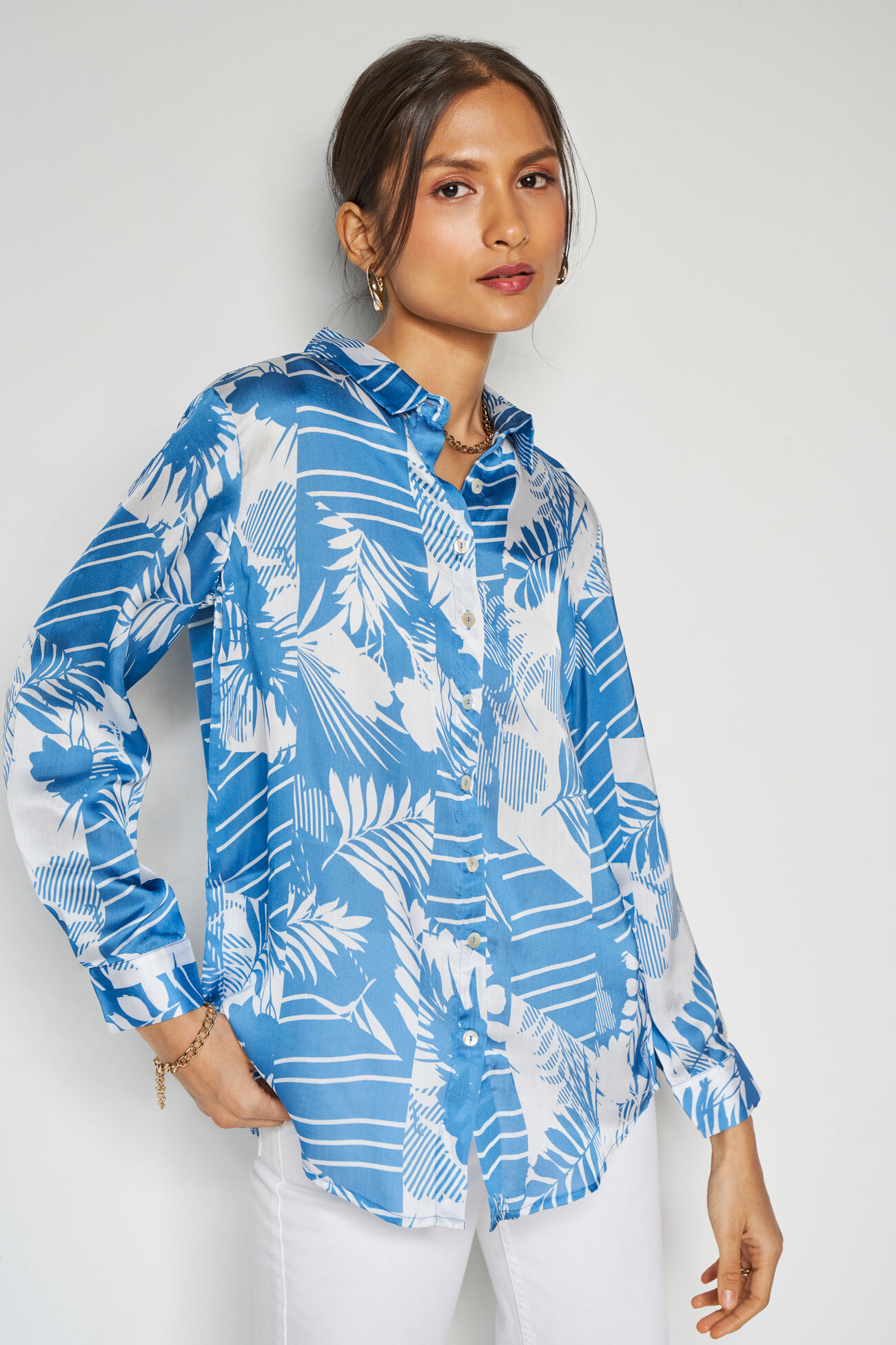 Hawaii Shirt, Blue, image 2
